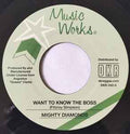 Mighty Diamonds ‎– Want To Know The Boss