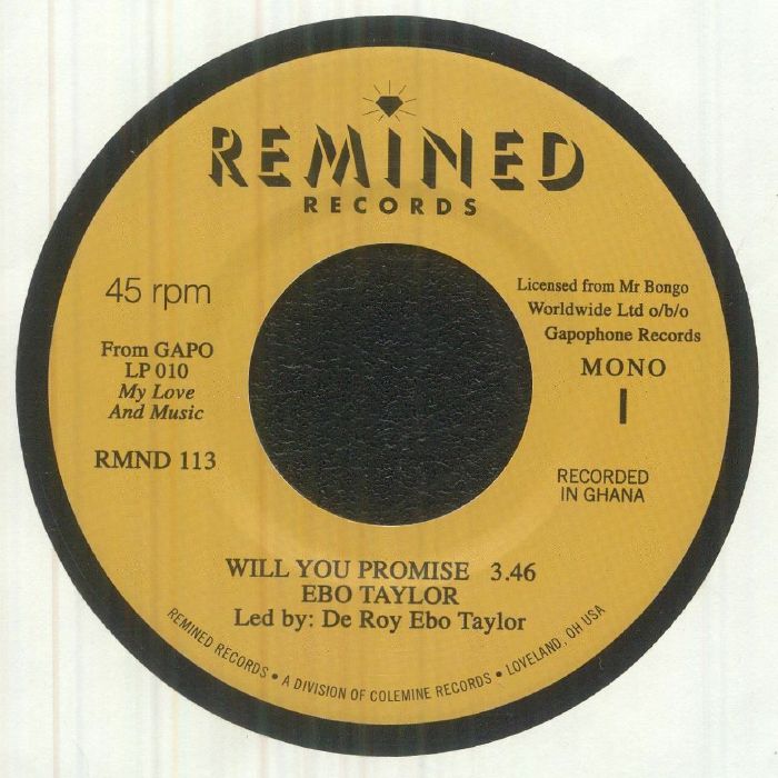 Ebo Taylor – Will You Promise ( black vinyl)