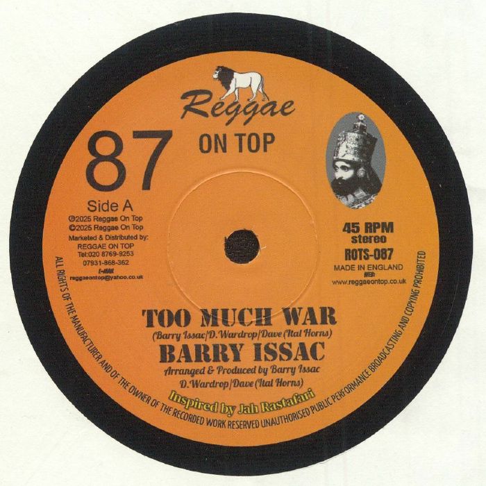 Barry Issac – Too Much War / War Dub
