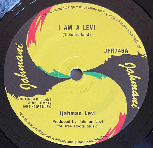 Ijahman Levi – I Am A Levi