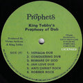 Yabby You – King Tubby's Prophesy Of Dub (Black Vinyl Reissue)