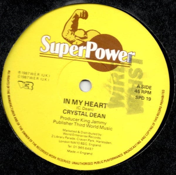 Crystal Dean/ Johnny Clarke ‎– In My Heart / Baby Don't Go