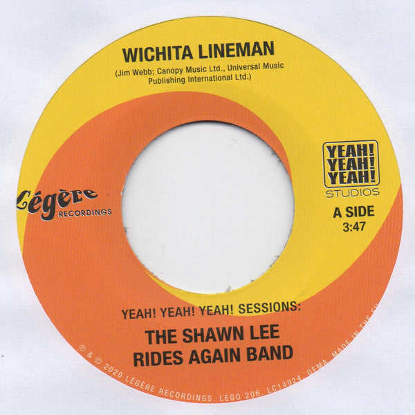 The Shawn Lee Rides Again Band ‎– Yeah! Yeah! Yeah! Sessions