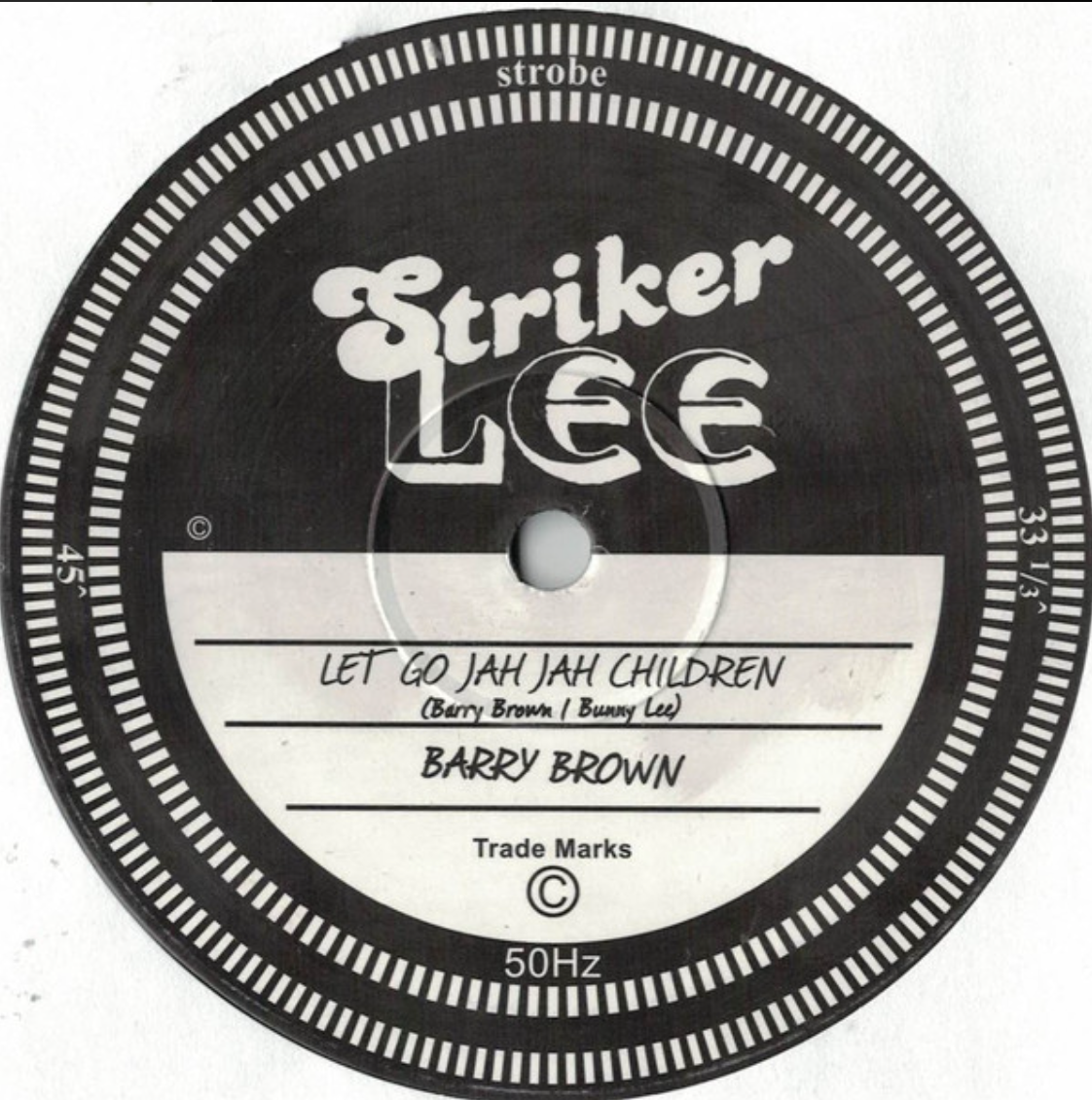 Barry Brown / King Tubby ‎– Let Go Jah Jah Children / Leggo Jah Jah Children Dub