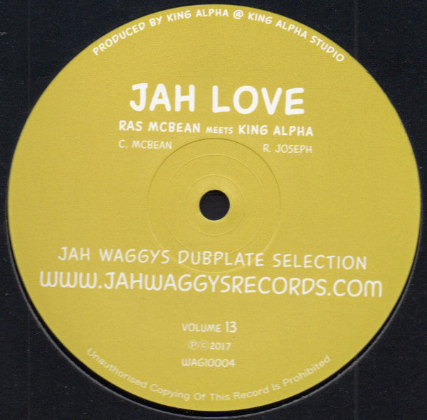 Ras McBean Meets King Alpha – Jah Love