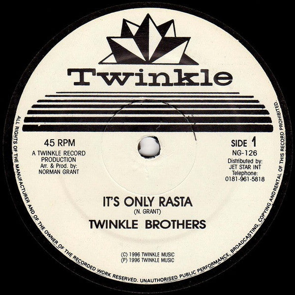 Twinkle Brothers – It's Only Rasta / The Elements