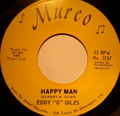 Eddy "G" Giles ‎– Happy Man