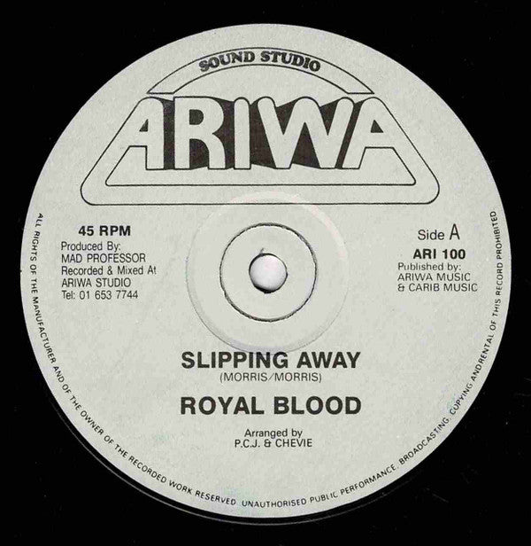 Royal Blood ‎– Slipping Away 12"