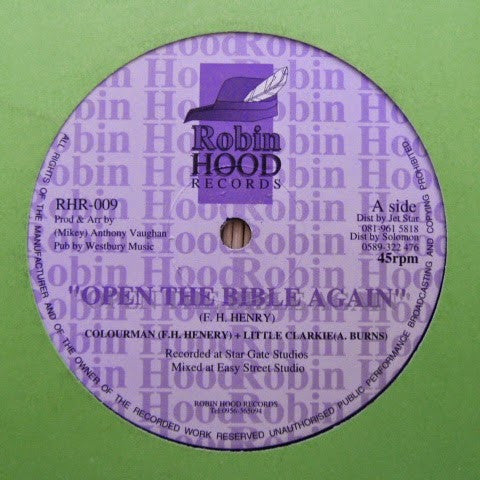 Colour Man + Little Clarkie / Kaya (5) – Open The Bible Again / Thief In The Nig