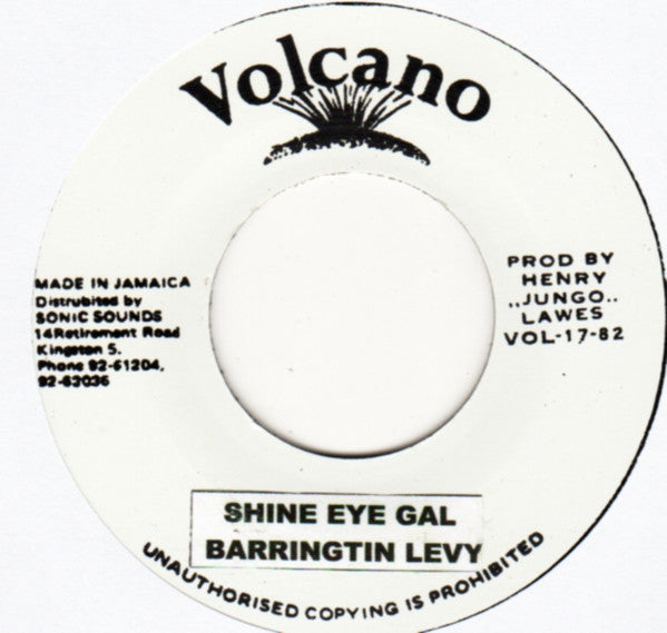 Barrington Levy - Shine Eye Girl (7")