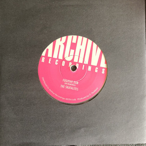 The Skatalites ‎– Fugitive Dub (Clear)