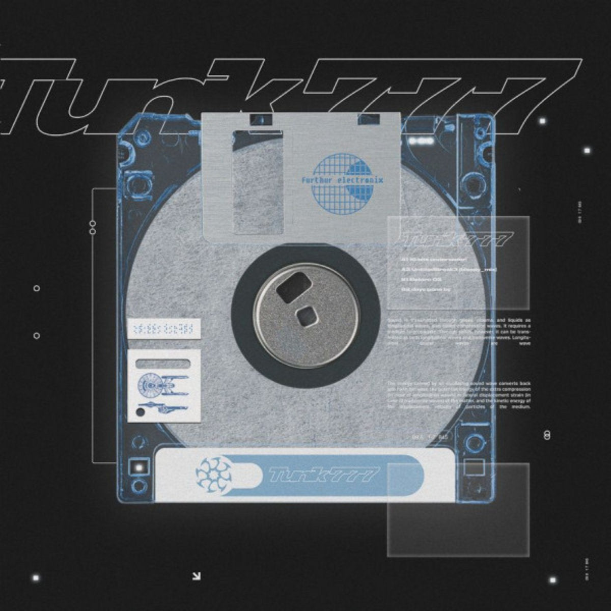 Tunik ‎– 777 (Blue Translucent Marbled Vinyl)