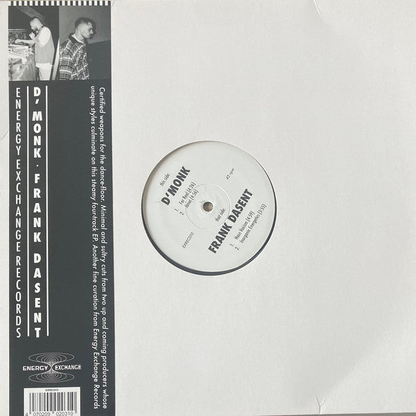 D'monK, Frank Dasent – For Real / Janet / Haus Voxism / Inorganic Energetics