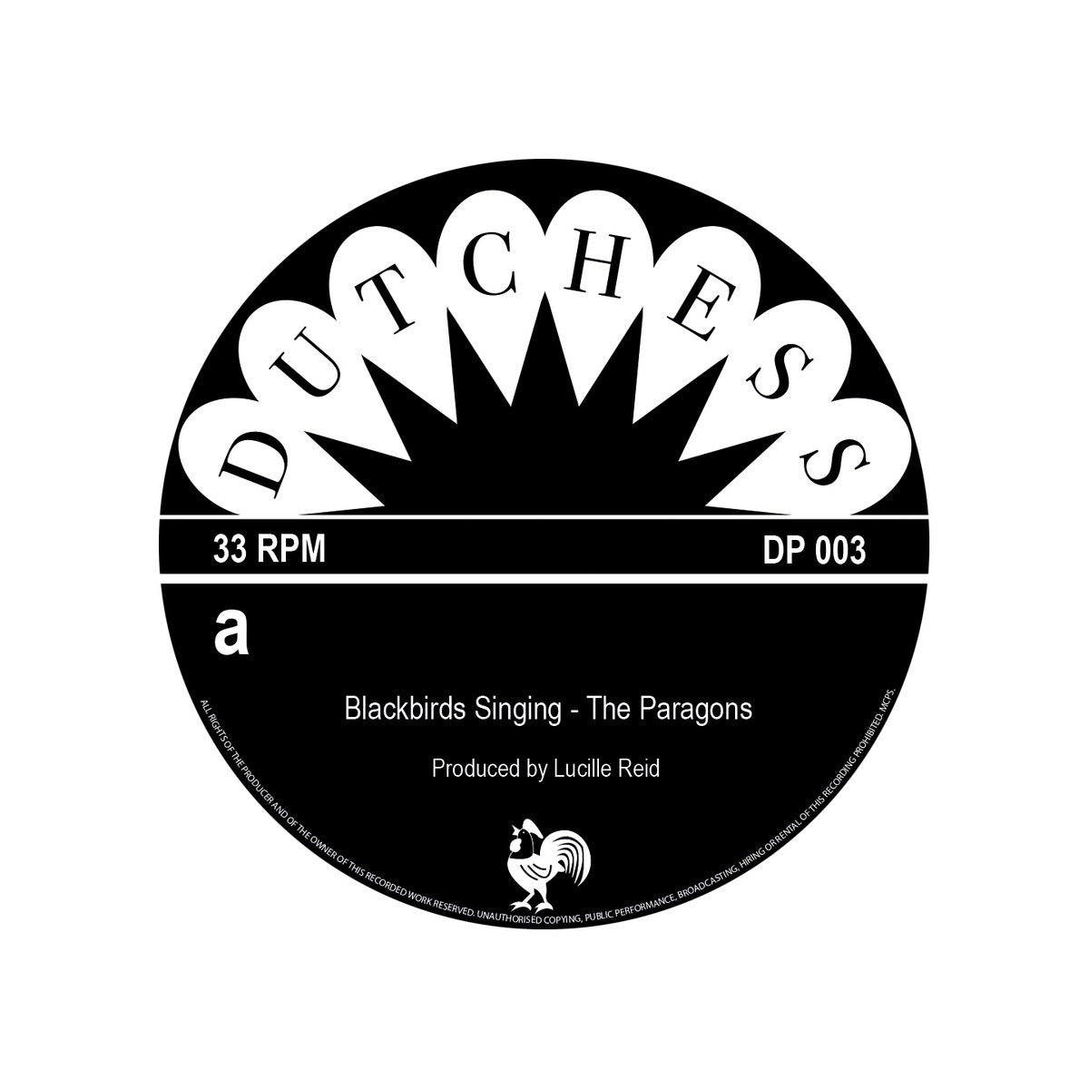 The Paragons – Blackbirds Singing / Memories By The Score