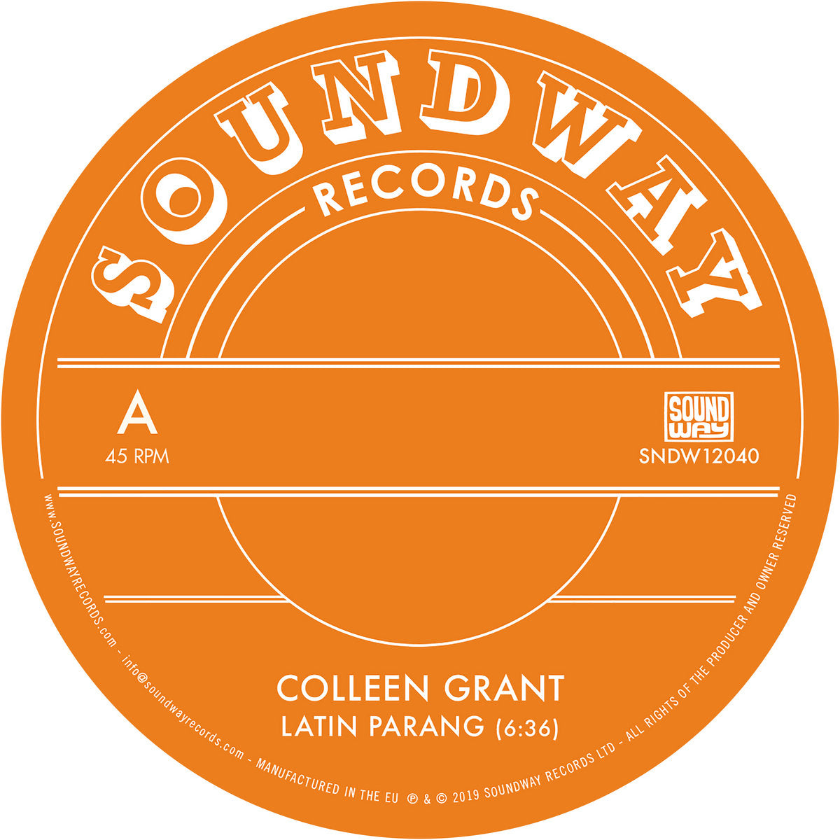 Colleen Grant / Sandra Hamilton  ‎– Latin Parang / Parang Jam