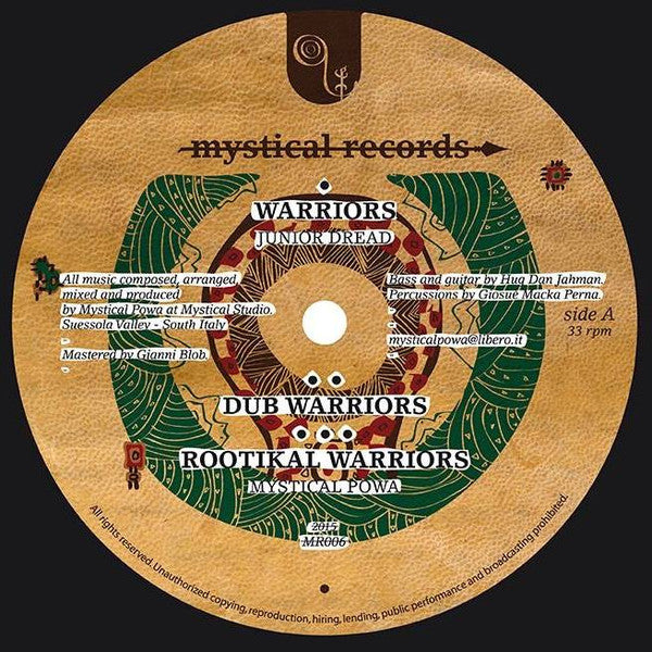 Mystical Powa, Junior Dread, Sistah Lore, Far East ‎– Warriors / Zion Valley