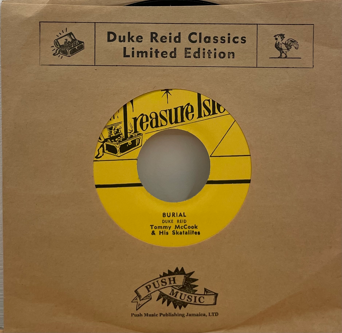 Duke Reid, Tommy McCook And His Skatalites - Burial / Jow Snow Cone