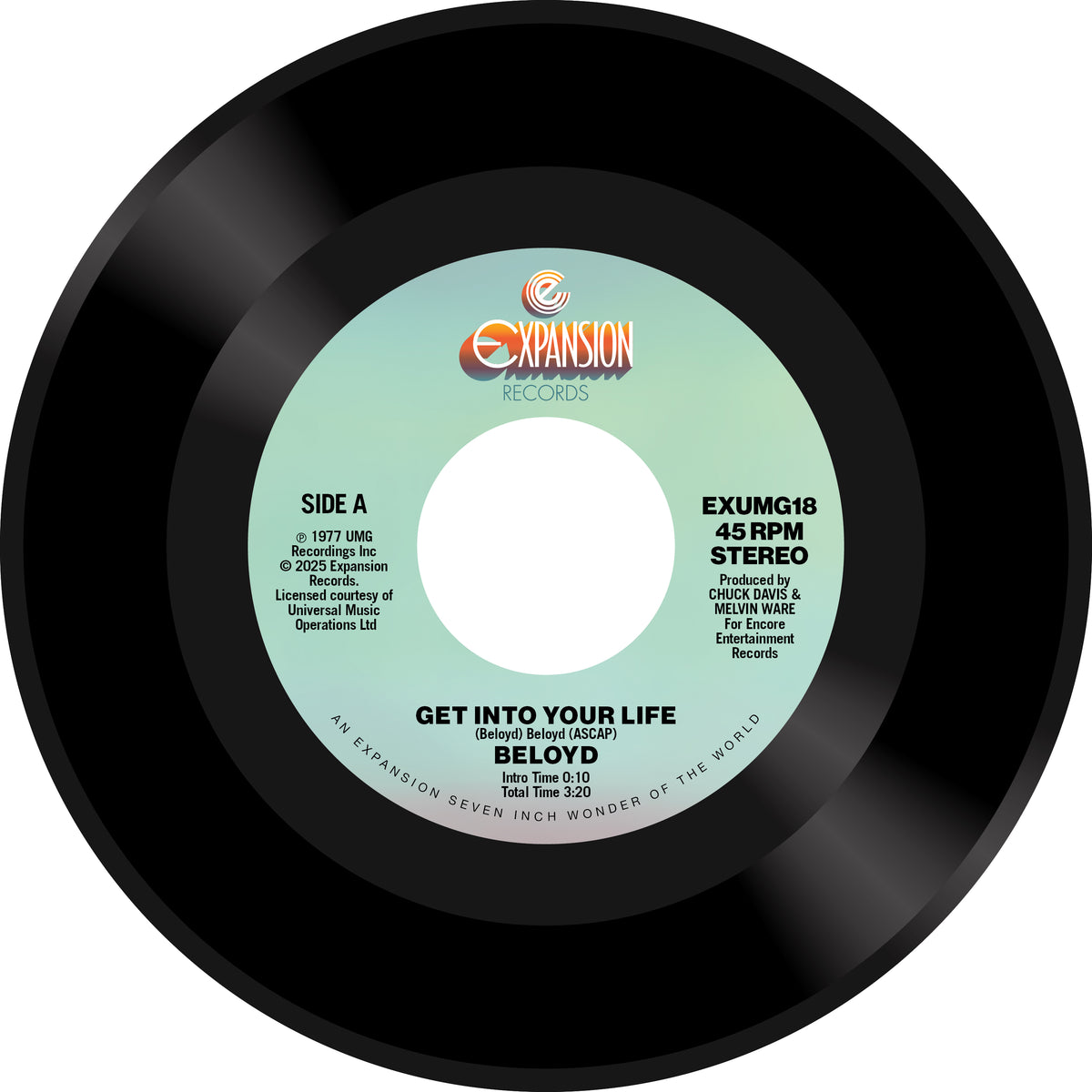 Beloyd ‎– Get Into Your Life / Today All Day (7" Reissue)