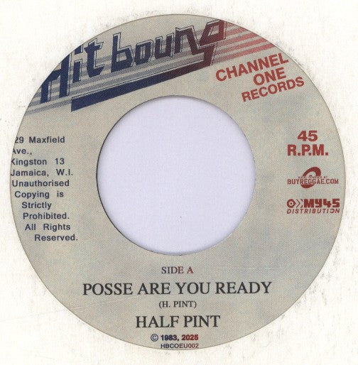 Half Pint (3) – Posse Are You Ready
