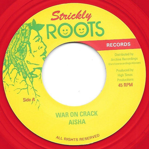 Aisha ‎– War On Crack (Red Vinyl)