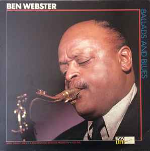 Ben Webster ‎– Ballads And Blues