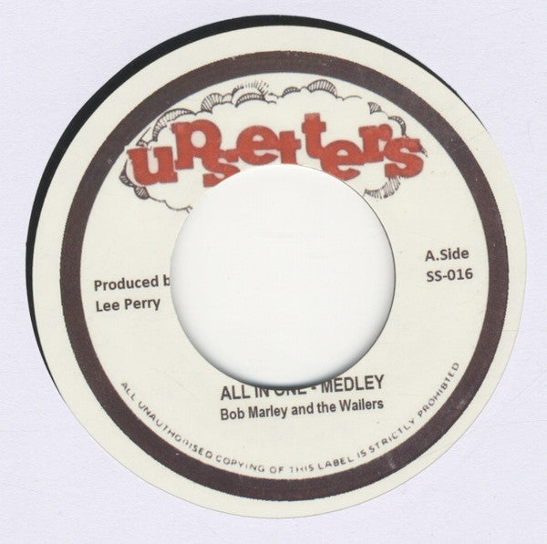 Bob Marley & The Wailers - All In One Medley (7")