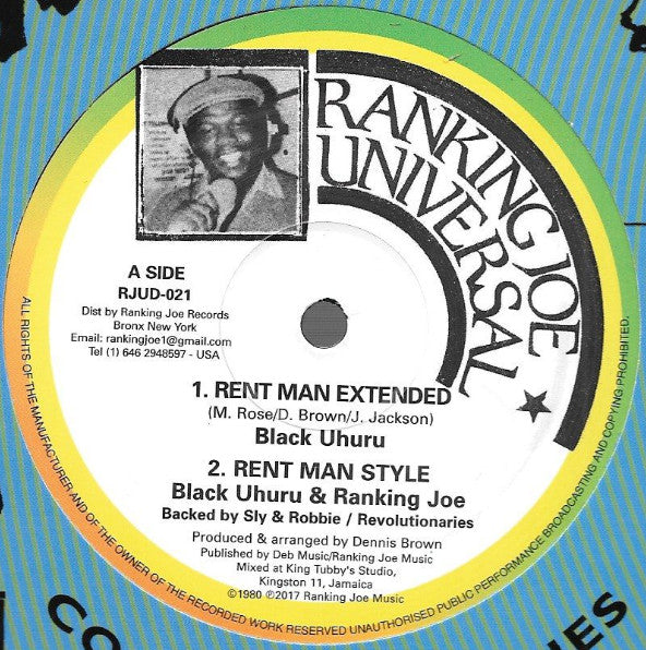 Black Uhuru – Rent Man