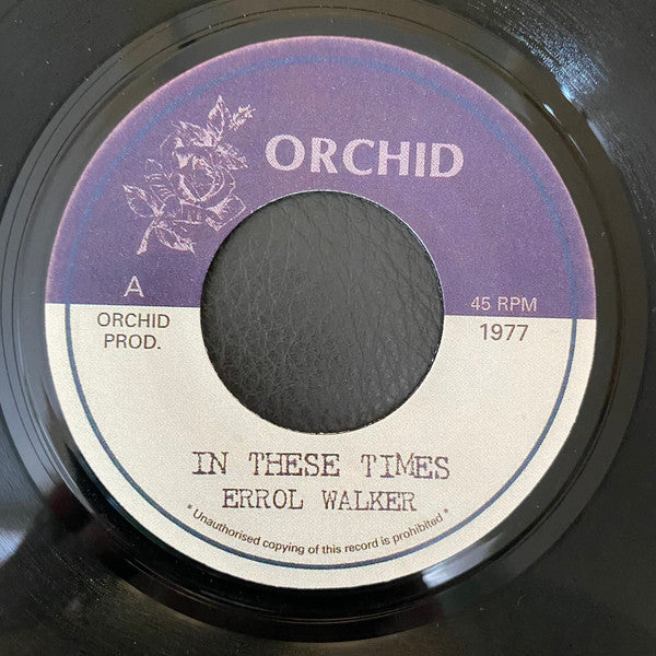 Errol Walker / The Upsetters – In These Times / In These Times Dub