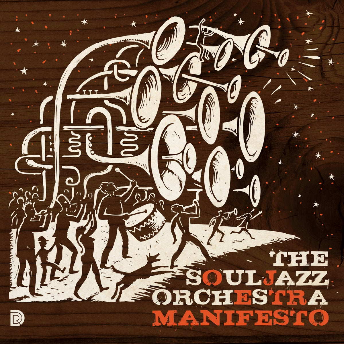 The Souljazz Orchestra ‎– Manifesto (Orange Vinyl)