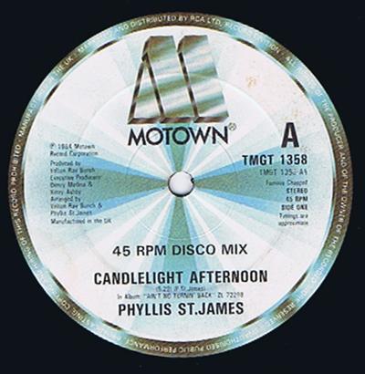 Phyllis St. James ‎– Candlelight Afternoon