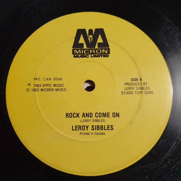 Leroy Sibbles / Roots Raddix – Rock And Come On