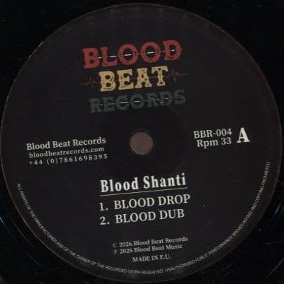 Blood Shanti - Blood Drop / Blood Dub / Keeper Of Life