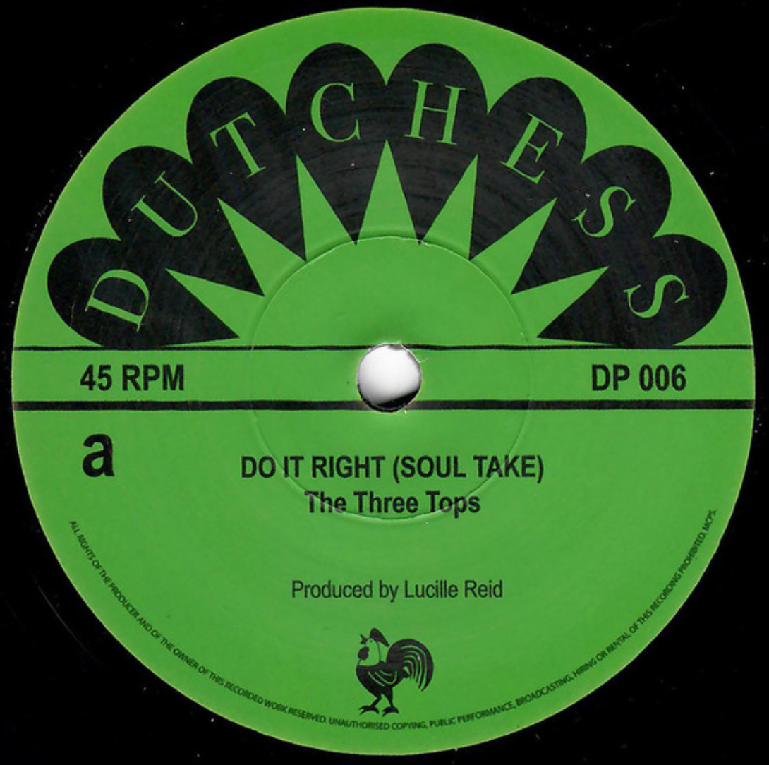 The Three Tops / Alton Ellis ‎– Do It Right (Soul Take) / Groovy Thing