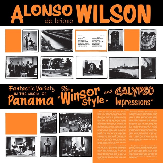Alonso Wilson De Briano – Fantastic Variety In The Music Of Panama - The Winsor