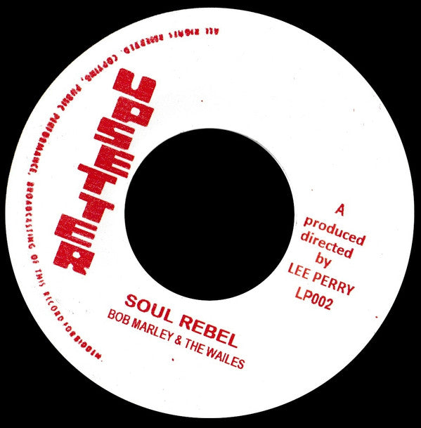 Bob Marley & The Wailers – Soul Rebel