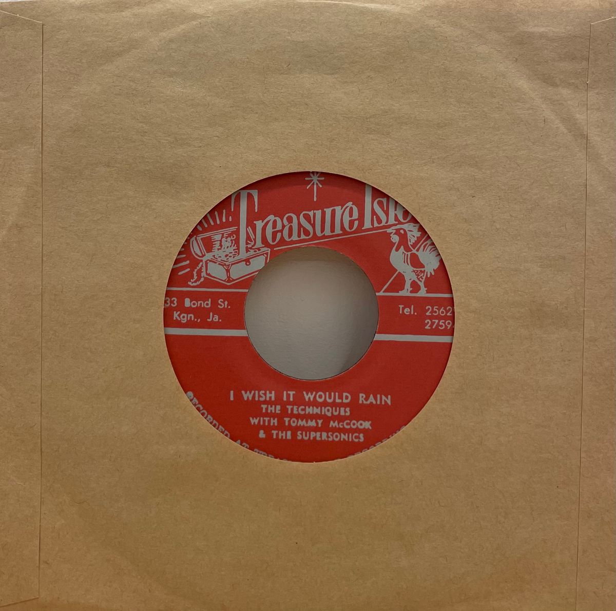 The Techniques With Tommy McCook & The Supersonics – Run Come Celebrate / I Wish