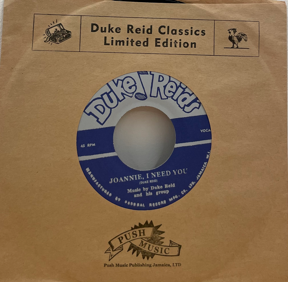 Duke Reid - Joannie I Need You \ Roland Alphonso - You Can Depend On Me