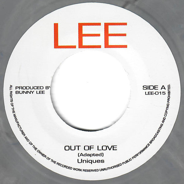 The Uniques / Slim Smith – Out Of Love / Ain't Too Proud To Beg