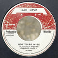 Errol Holt + Lone Ark Riddim Force ‎– Got To Be Wise / Be Wise Version