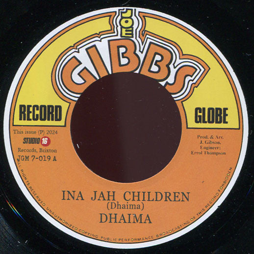 Dhaima ‎– Ina Jah Children