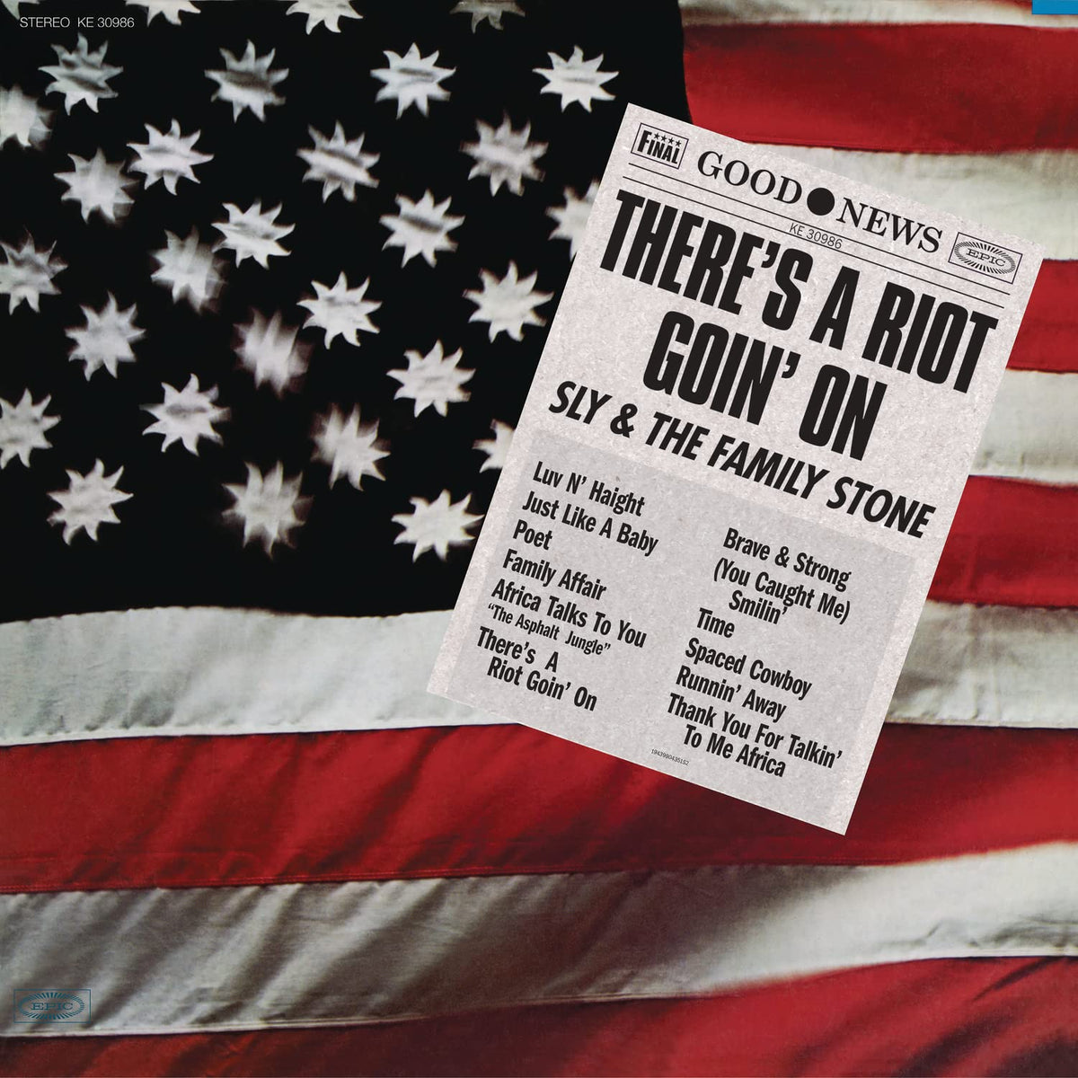 Sly & The Family Stone ‎– There's A Riot Goin' On (Red Vinyl)