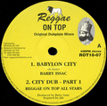 Barry Issac / Reggae On Top All Stars ‎– Babylon City