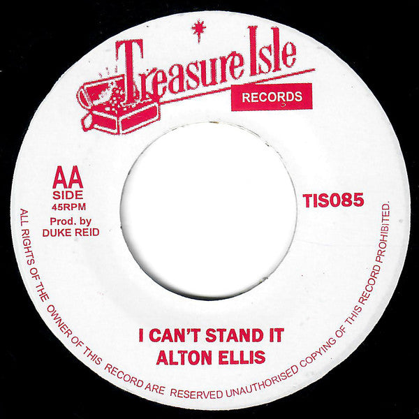 Freddie McKay / Alton Ellis – Love Is A Treasure / I Can't Stand It