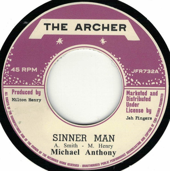 Michael Anthony – Sinner Man