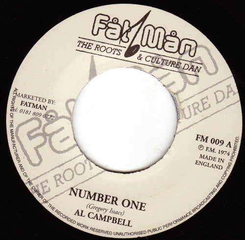 Al Campbell – Number One