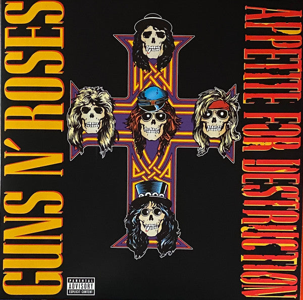 Guns N' Roses ‎– Appetite For Destruction (Reissue)