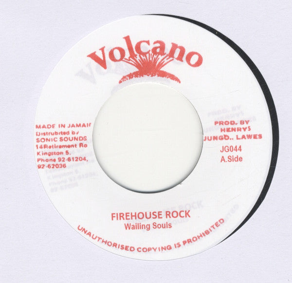 Wailing Souls – Firehouse Rock/Version (7")