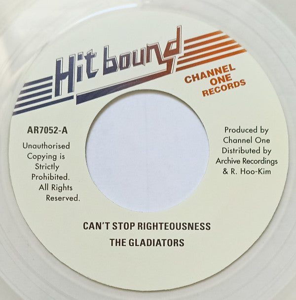 The Gladiators ‎– Can't Stop Righteousness