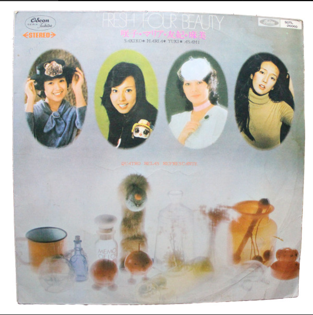Sakiko, Maria, Yuki, Asami ‎– Fresh Four Beauty = Quatro Belas Refrescant