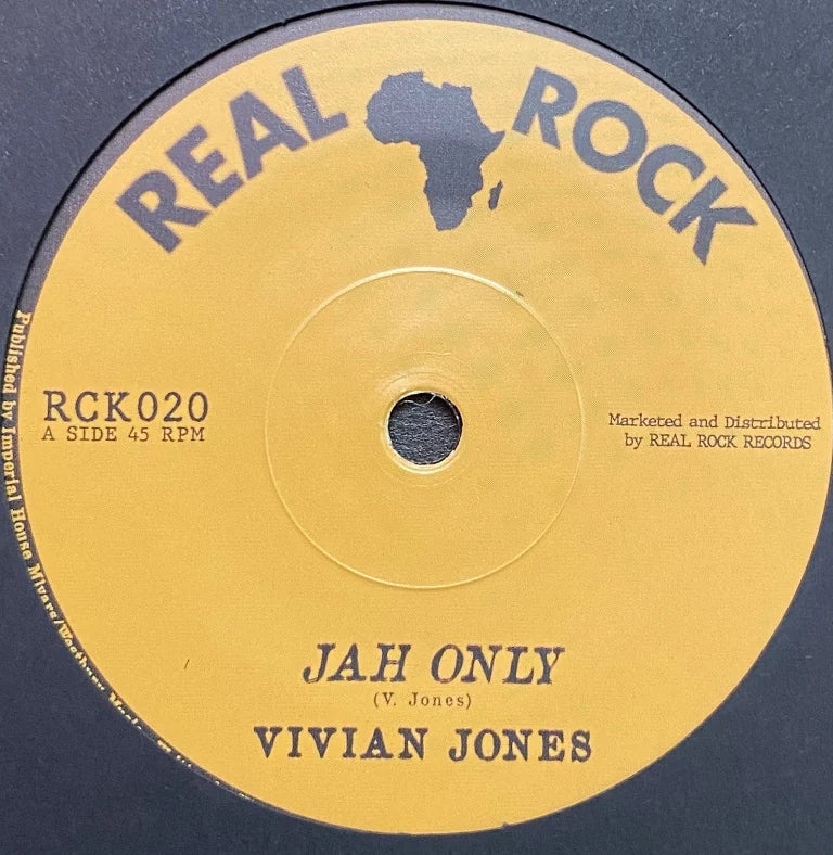 Vivian Jones, The Rockers Disciples ‎– Jah Only